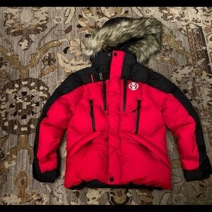 Ralph Lauren Polo Sport Red and Black Jacket